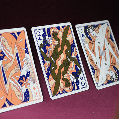 Lady Moon (V2) Playing Cards by Art of Play-Playing Cards-Wondercraft