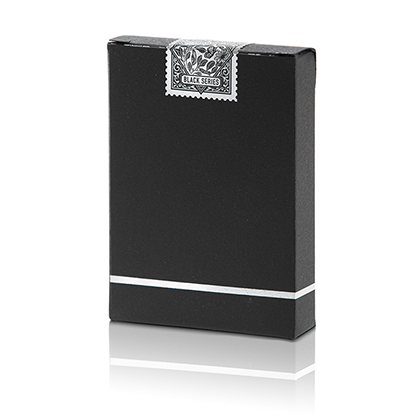 Limited Edition Butterfly Playing Cards Marked (Black and Silver) by Ondrej Psenicka-Playing Cards-Wondercraft