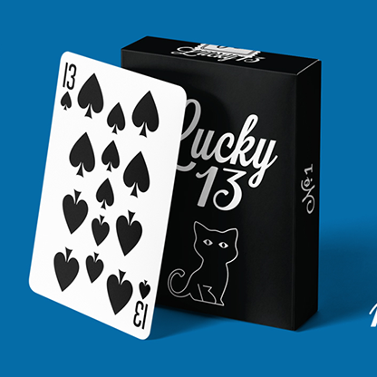 Lucky 13 Playing Cards by Jesse Feinberg-Playing Cards-Wondercraft
