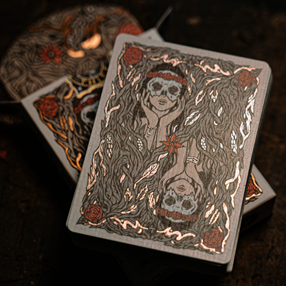 Maidens Cold Foil Playing Cards-Playing Cards-Wondercraft