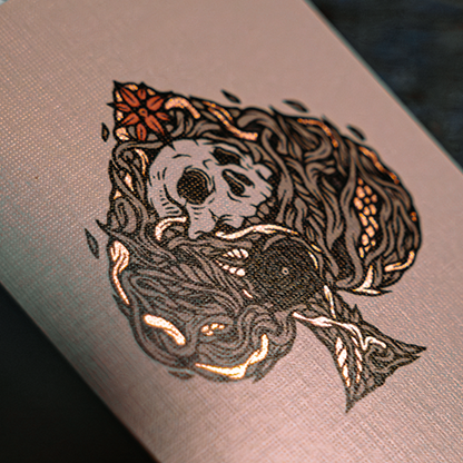 Maidens Cold Foil Playing Cards-Playing Cards-Wondercraft