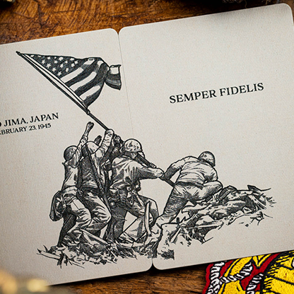 Marines Playing Cards by Kings Wild Project-Playing Cards-Wondercraft