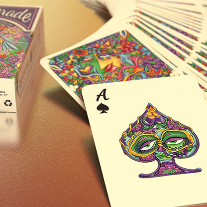 Masquerade: Mardi Gras Edition Playing Cards by Denyse Klette-Playing Cards-Wondercraft