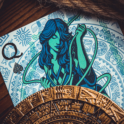 Maya Moon Playing Cards-Playing Cards-Wondercraft