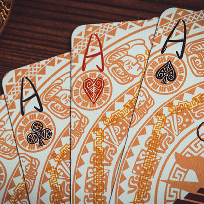 Maya Sun Playing Cards-Playing Cards-Wondercraft
