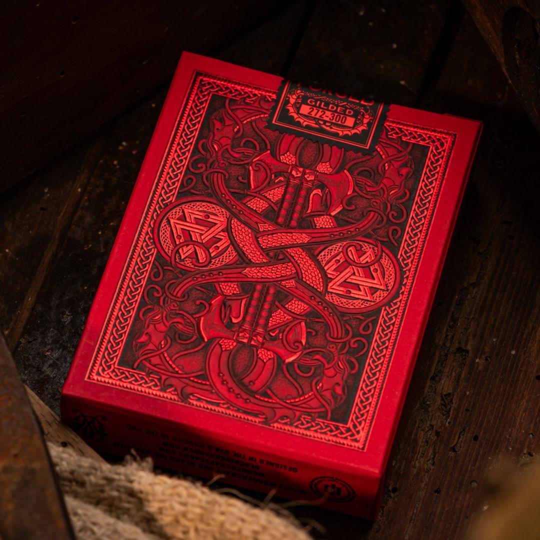 Midgard's Revenge - Cold Foil Gilded - NO SEAL-Playing Cards-Wondercraft