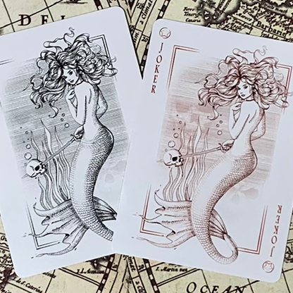 Neptunes Graveyard (Siren) Playing Cards-Playing Cards-Wondercraft