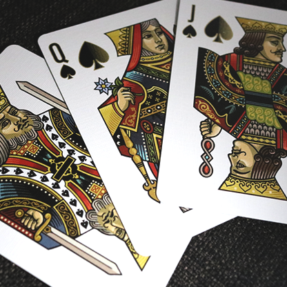 Oath Standard (Navy Blue) Playing Cards by Lotrek-Playing Cards-Wondercraft