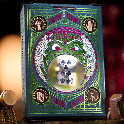Odd Fellow Madame Laveau the Soothsayer Playing Cards by Stockholm17-Playing Cards-Wondercraft
