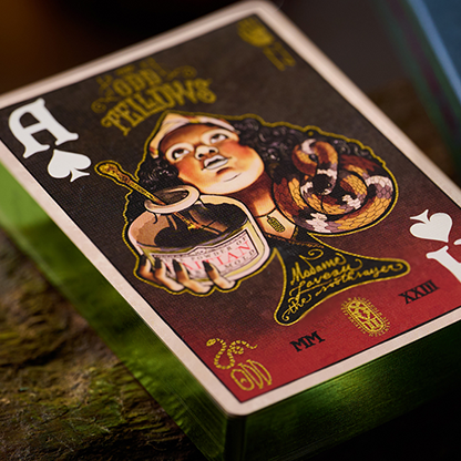 Odd Fellow Madame Laveau the Soothsayer Playing Cards by Stockholm17-Playing Cards-Wondercraft