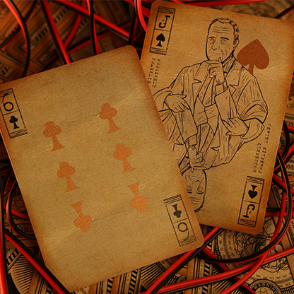 Oppenheimer Nucleus Playing Cards by Room One-Playing Cards-Wondercraft