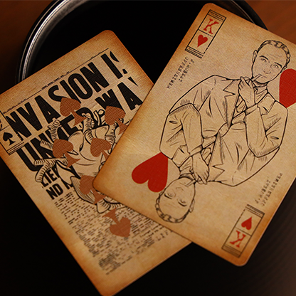 Oppenheimer Nucleus Playing Cards by Room One-Playing Cards-Wondercraft