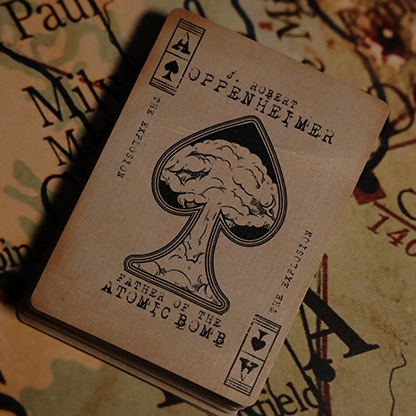 Oppenheimer Nucleus Playing Cards by Room One-Playing Cards-Wondercraft