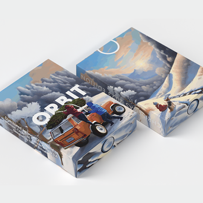 Orbit Christmas V3 Playing Cards-Playing Cards-Wondercraft