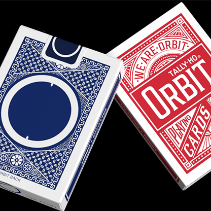 Orbit Tally Ho Circle Back (Blue) Playing Cards-Playing Cards-Wondercraft