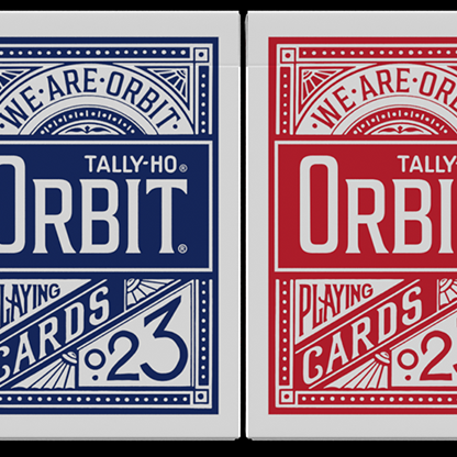Orbit Tally Ho Circle Back (Blue) Playing Cards-Playing Cards-Wondercraft