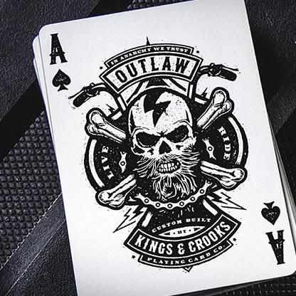 Outlaw Playing Cards by Kings & Crooks-Playing Cards-Wondercraft