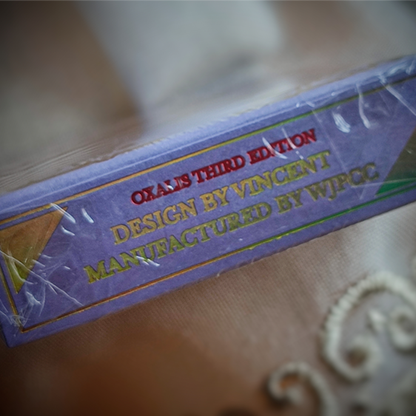 Oxalis V3 Purple Holo Special Edition Playing Cards-Playing Cards-Wondercraft