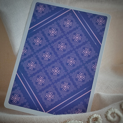 Oxalis V3 Purple Holo Special Edition Playing Cards-Playing Cards-Wondercraft