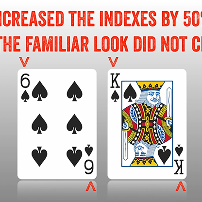 Phoenix Deck Large Index (Blue) by Card-Shark-Playing Cards-Wondercraft