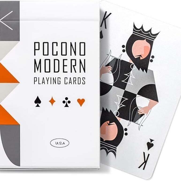 Pocono Modern Playing Cards- Retro Deck-Playing Cards-Wondercraft