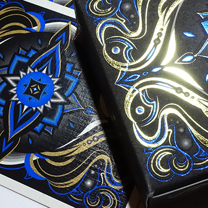 Realms (Blue) Playing Cards-Playing Cards-Wondercraft