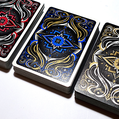 Realms (Blue) Playing Cards-Playing Cards-Wondercraft