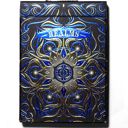 Realms (Blue) Playing Cards-Playing Cards-Wondercraft
