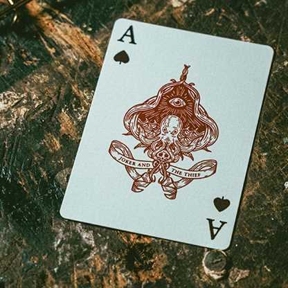 Red Seafarers Playing Cards by Joker and the Thief-Playing Cards-Wondercraft