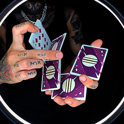 Retro Wave Playing Cards-Playing Cards-Wondercraft