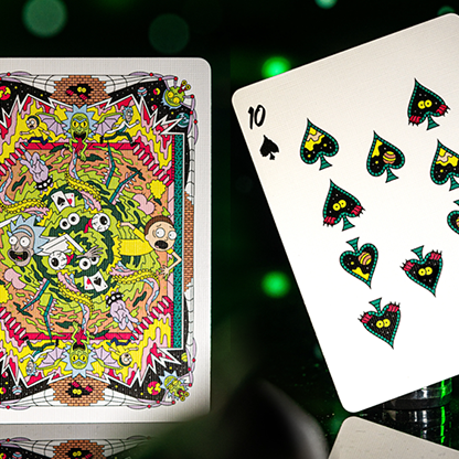 Rick & Morty Playing Cards by theory11-Playing Cards-Wondercraft
