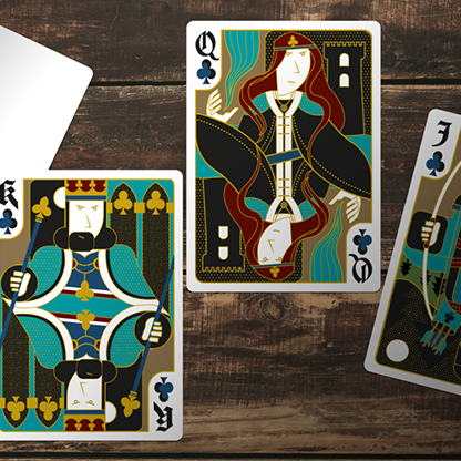 Secret Tale Black Knight Playing Cards-Playing Cards-Wondercraft