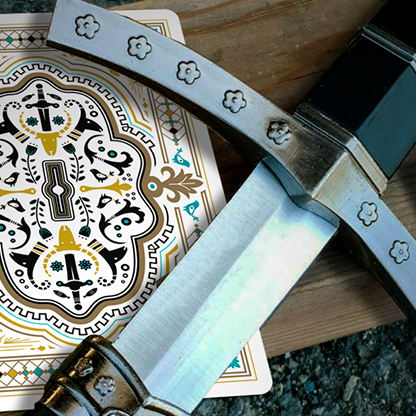 Secret Tale White Knight Playing Cards-Playing Cards-Wondercraft