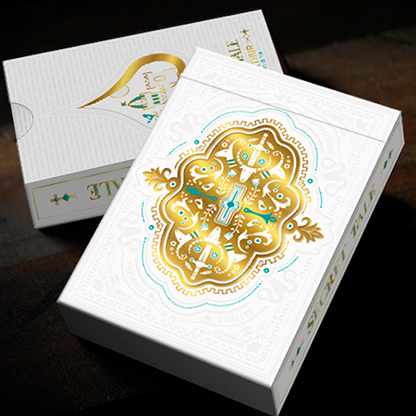 Secret Tale White Knight Playing Cards-Playing Cards-Wondercraft