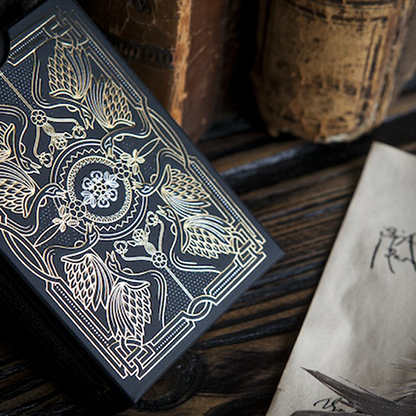 Shakespeare (Black) Playing Cards-Playing Cards-Wondercraft