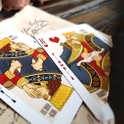 Shakespeare (Black) Playing Cards-Playing Cards-Wondercraft