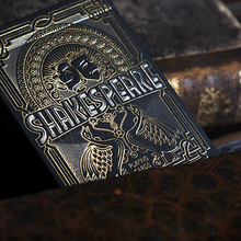 Shakespeare (Black) Playing Cards-Playing Cards-Wondercraft