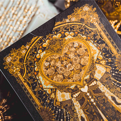 Silence V3 (Black) Playing Cards-Playing Cards-Wondercraft