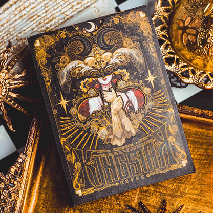 Silence V3 (Black) Playing Cards-Playing Cards-Wondercraft