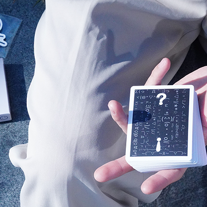 Simple Doodle (Mono) Playing Cards by Bacon Playing Card-Playing Cards-Wondercraft