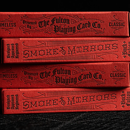 Smoke & Mirrors Anniversary Edition: Rouge Playing Cards by Dan & Dave-Playing Cards-Wondercraft