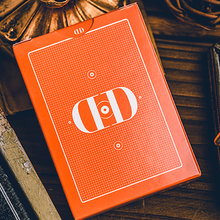 Smoke & Mirrors V9 (Orange Edition) Playing Cards by Dan & Dave-Playing Cards-Wondercraft