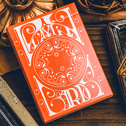 Smoke & Mirrors V9 (Orange Edition) Playing Cards by Dan & Dave-Playing Cards-Wondercraft