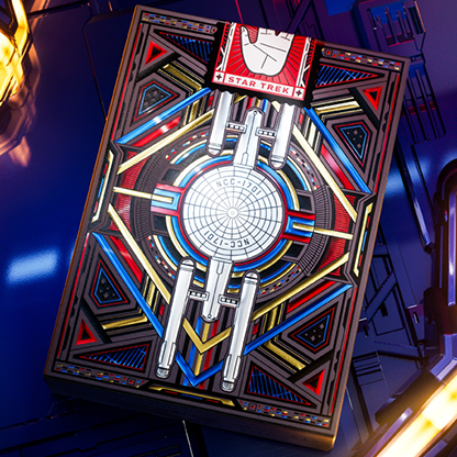 Star Trek Dark Edition (Black) Playing Cards by theory11-Playing Cards-Wondercraft