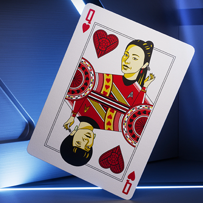 Star Trek Dark Edition (Black) Playing Cards by theory11-Playing Cards-Wondercraft