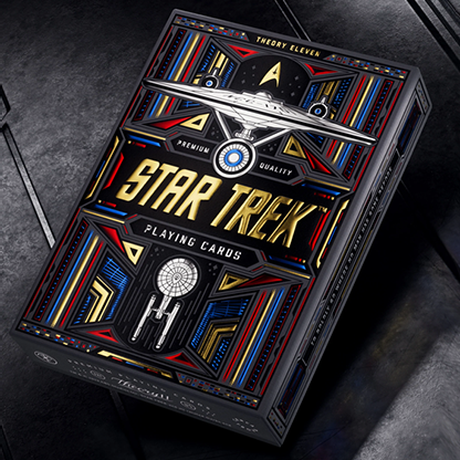 Star Trek Dark Edition (Black) Playing Cards by theory11-Playing Cards-Wondercraft