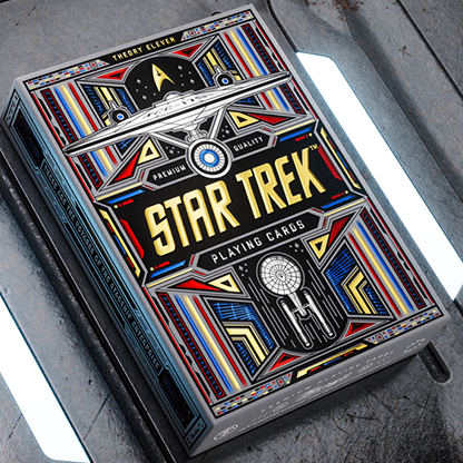 Star Trek Light Edition (White) Playing Cards by theory11-Playing Cards-Wondercraft