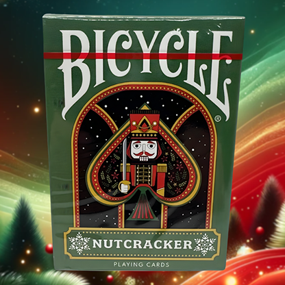 Stripper Bicycle Nutcracker (Green) Playing Cards-Playing Cards-Wondercraft