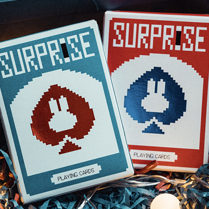 Surprise Deck V5 (Red) Playing Cards-Playing Cards-Wondercraft