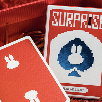 Surprise Deck V5 (Red) Playing Cards-Playing Cards-Wondercraft